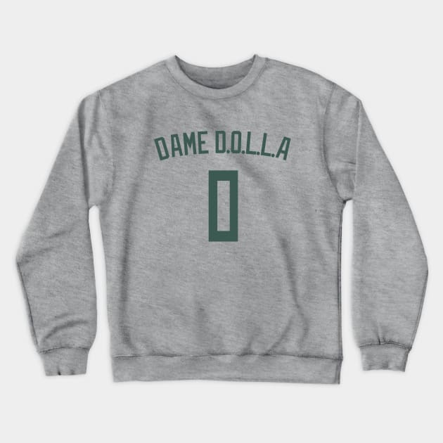 Dame Dolla Crewneck Sweatshirt by Buff Geeks Art